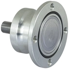 Wheel hub with bearing, agricultural