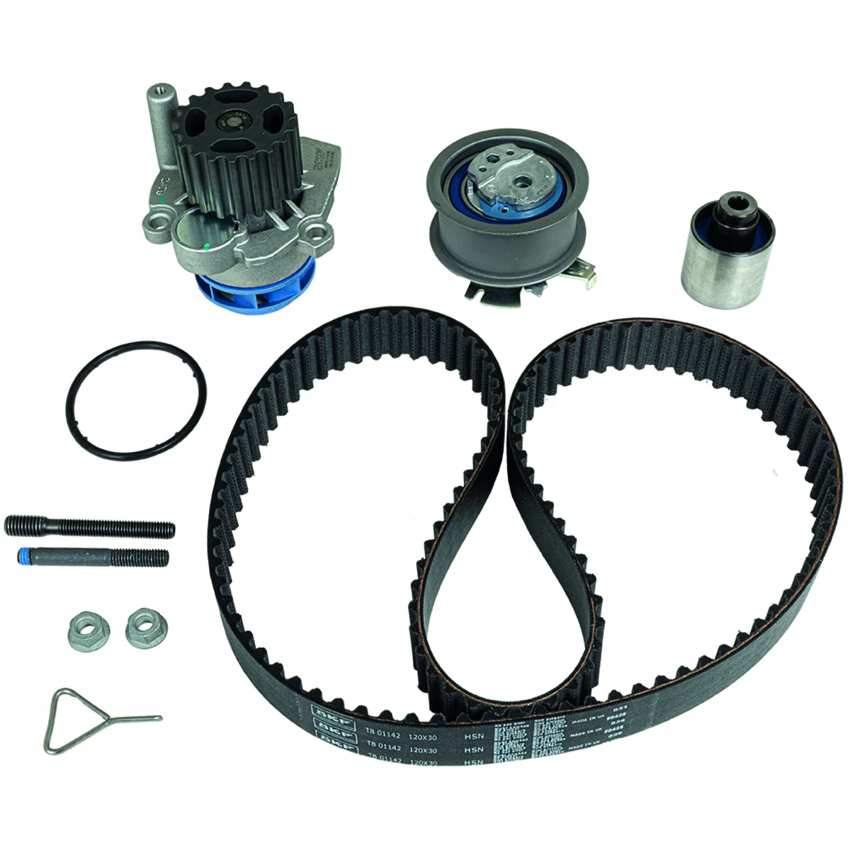 Timing belt set with water pump SKF