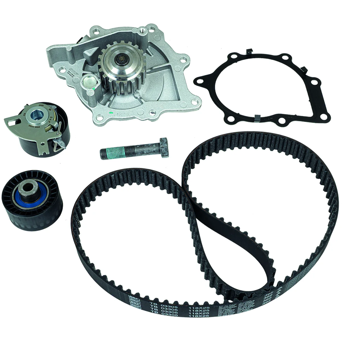Timing belt set with water pump SKF