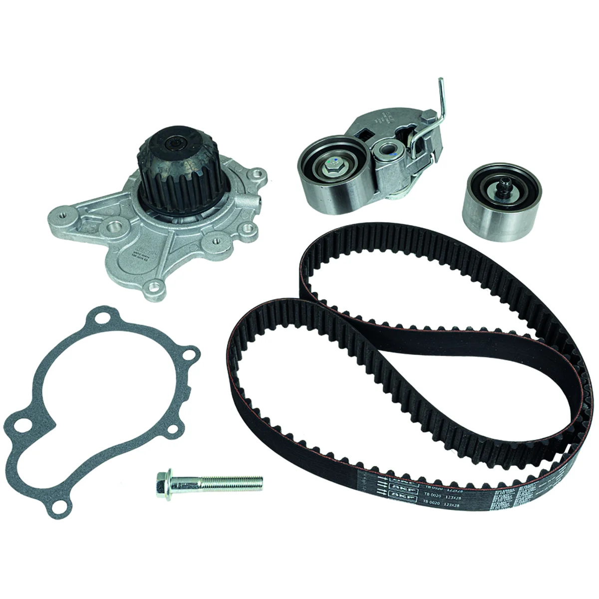 Timing belt set with water pump SKF