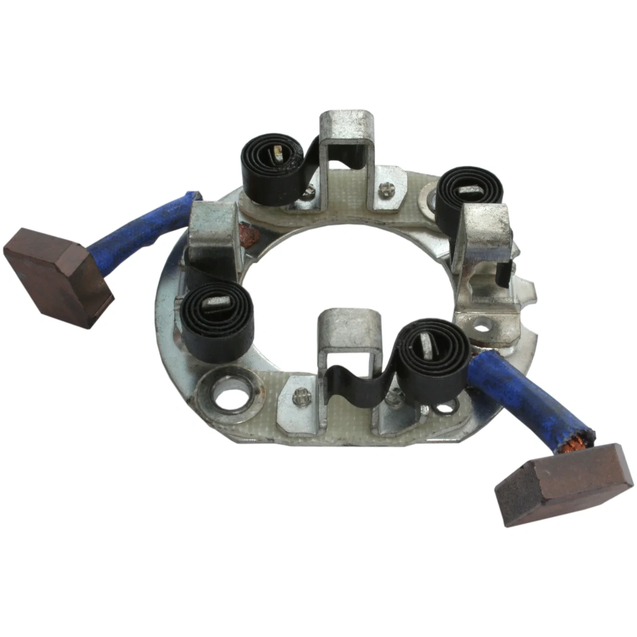Brush holder plate
