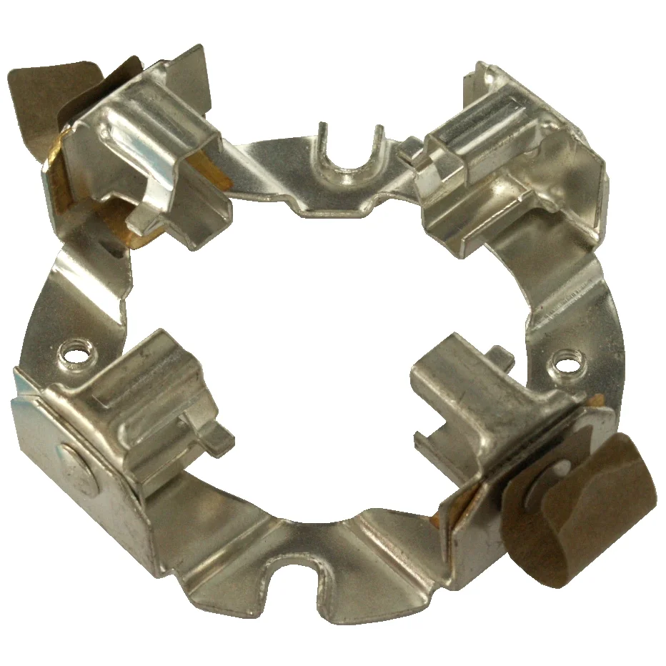Brush holder plate