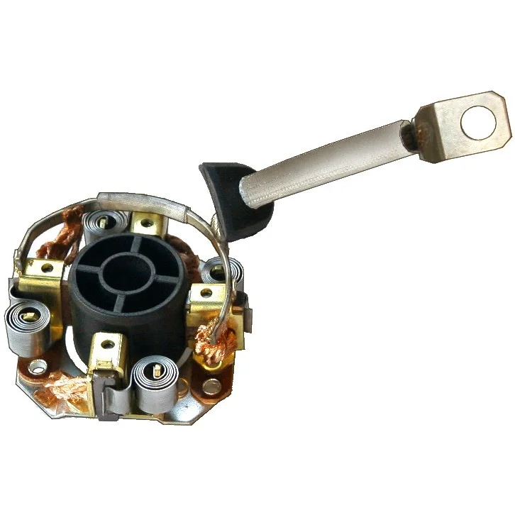 Brush holder plate