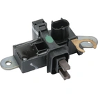 Brush holder plate