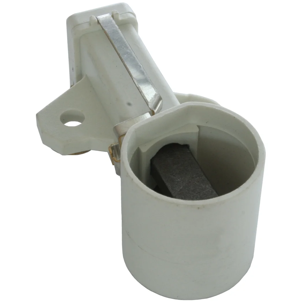 Brush holder plate