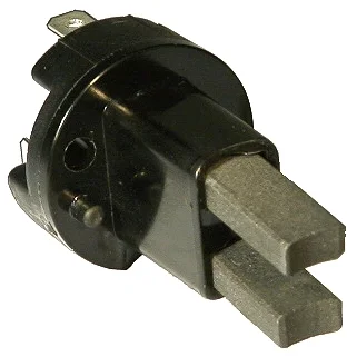 Brush holder plate