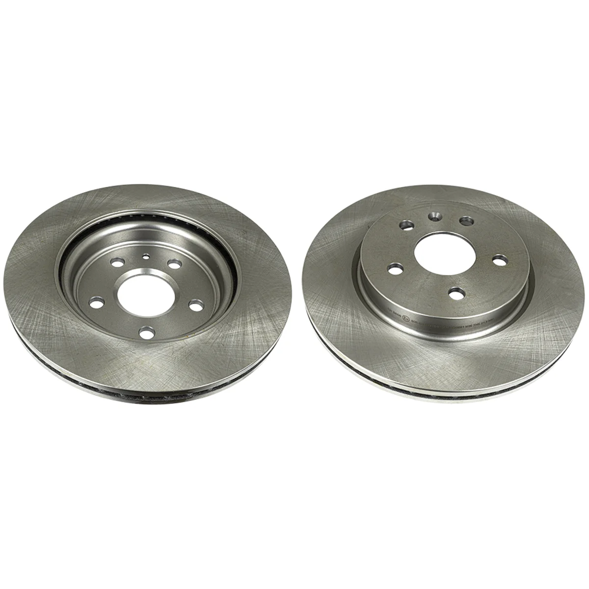 Rear axle brake disc set 2 pcs.