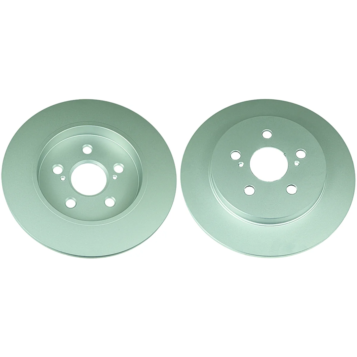 Brake disc Rear axle, set 2 pieces