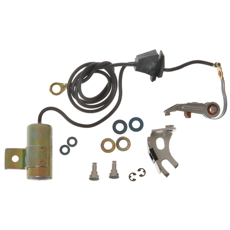 Contact breaker points+Condenser, 25025