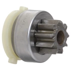 Starter drive, 9 tooth gear, Ford US Alternator.