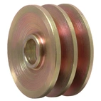 Pulley 17x67, 2 grooves