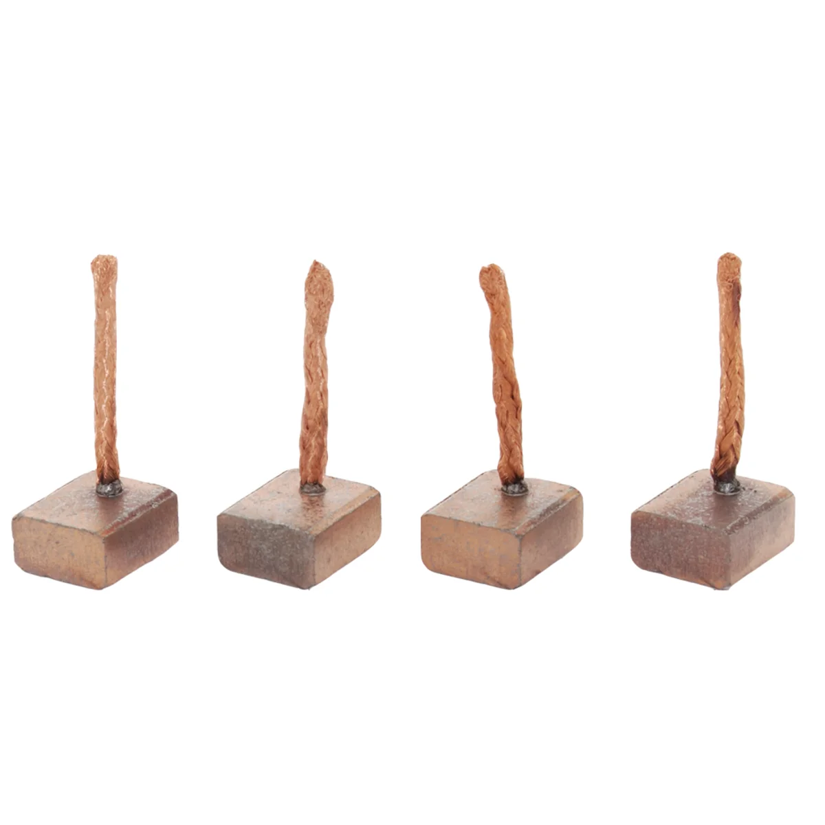 Carbon brush set, 9x16x17mm, with cable