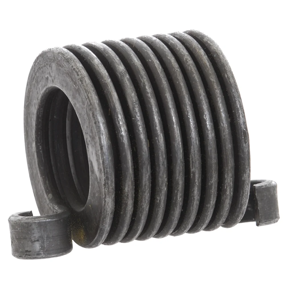 Starter motor pinion spring