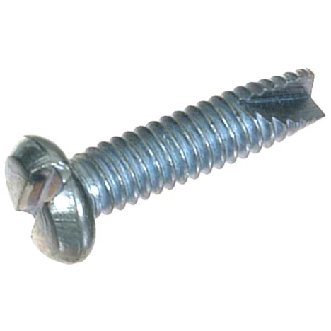 Brush holder screw 8-32x5/8", set.