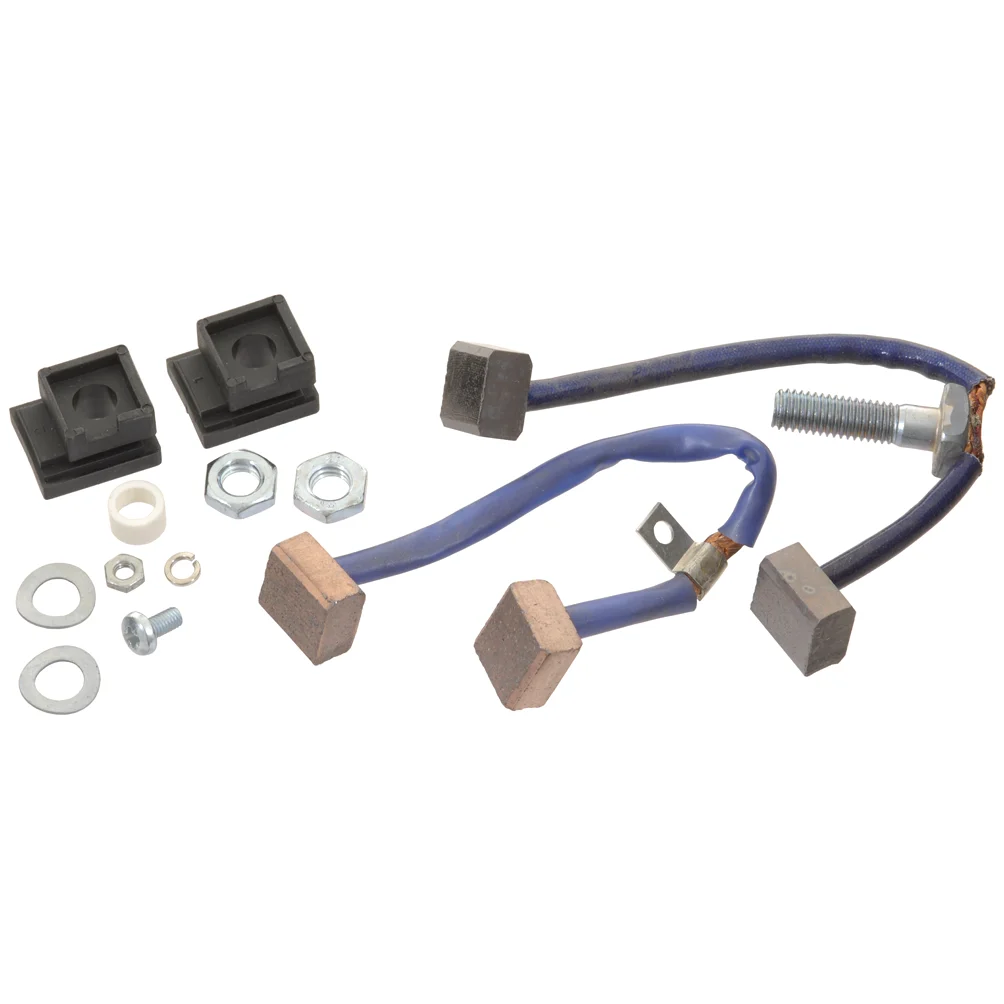 Carbon brush set, 9x16x17, Efel direct current motor.