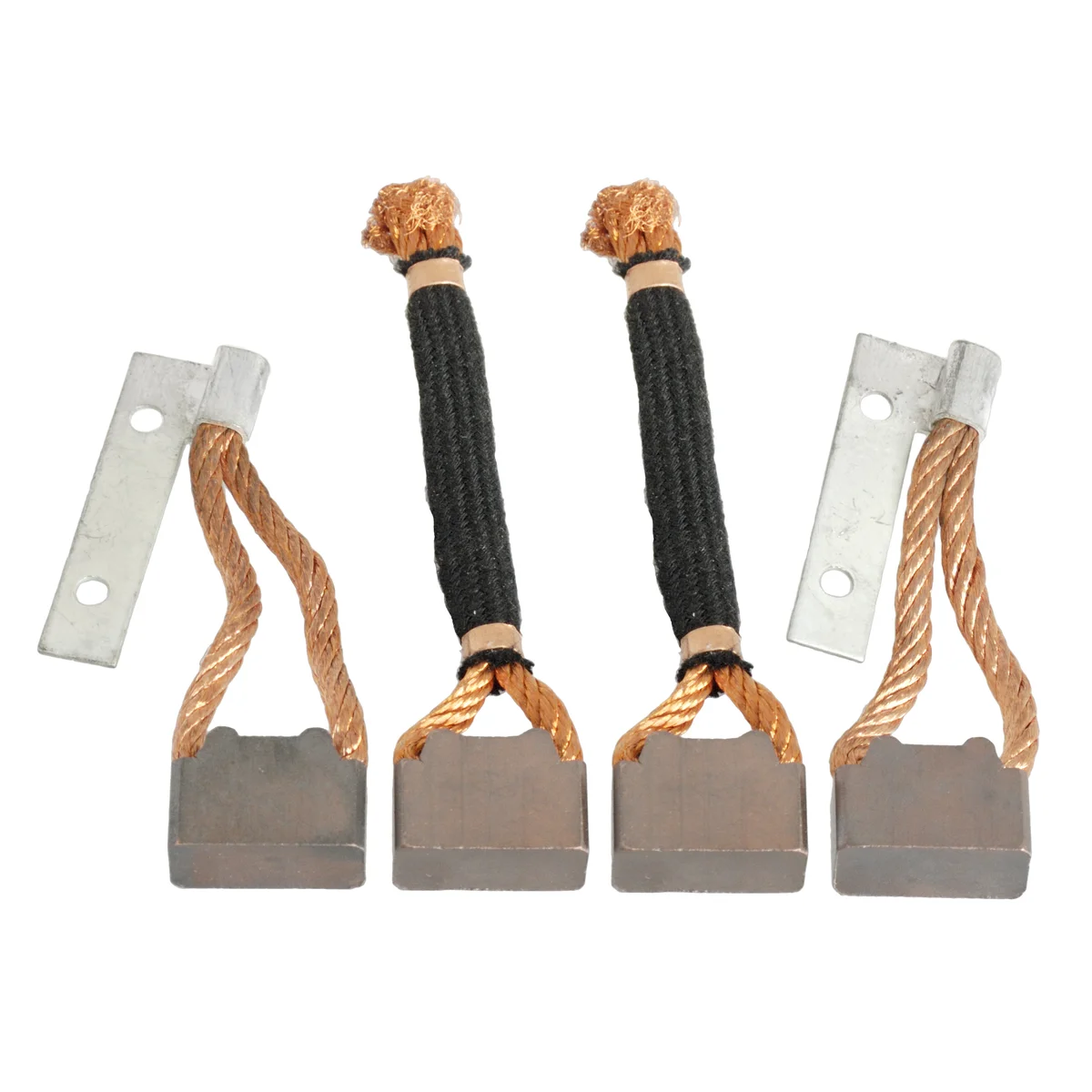 Carbon brush set, 8.7x19x12, (4) starter motors.