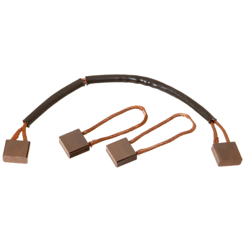 Carbon brush set, 6.35x15.9x14.2 mm