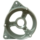 End cover DE/LH, Lucas A127 assembly