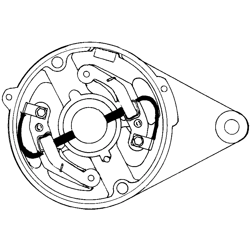 End cover CE, Lucas C40T no vent.