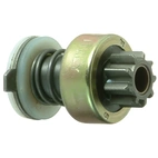 Starter drive, 9 pinion, Fiat 126 Marelli
