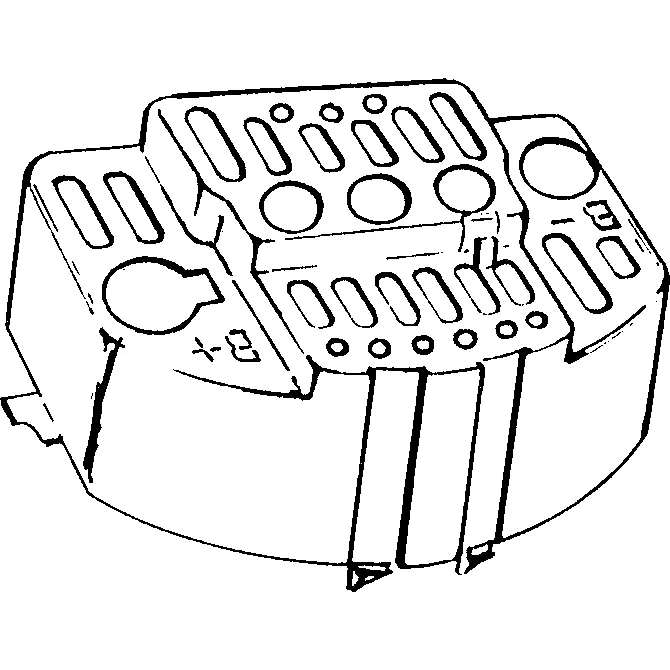 Plastic cover Alternator AA125R