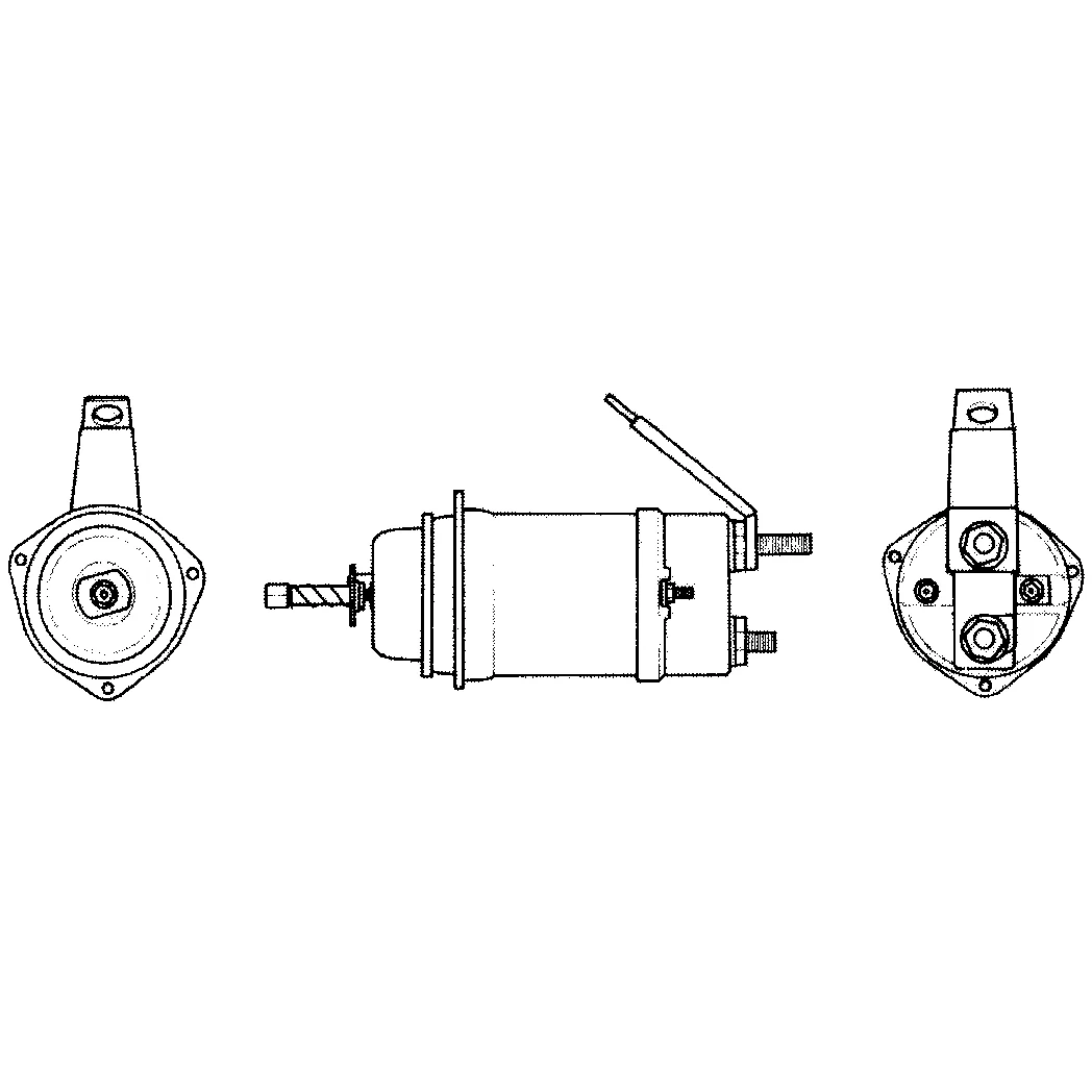 24V Solenoid, CED 617     Original.