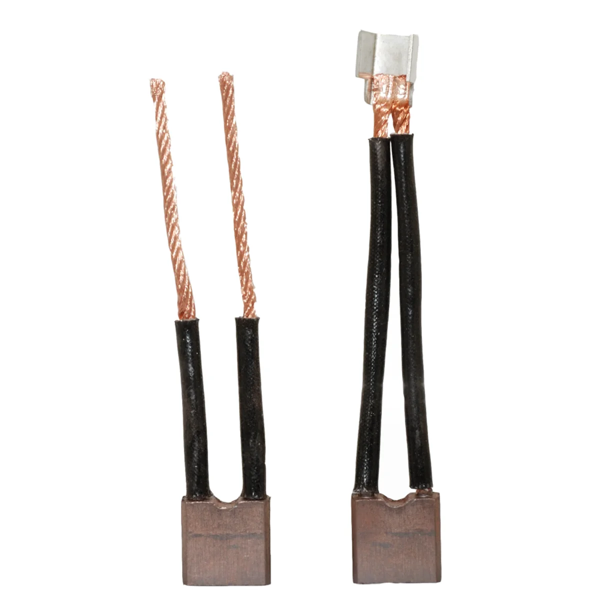 Carbon brush set, 7x15x14, + ropes