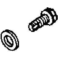 Mounting screw - set