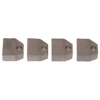 Carbon brush set, 9.6x19x19, Delco