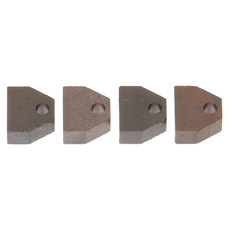 Carbon brush set, 6.35x15.9x13.5 mm