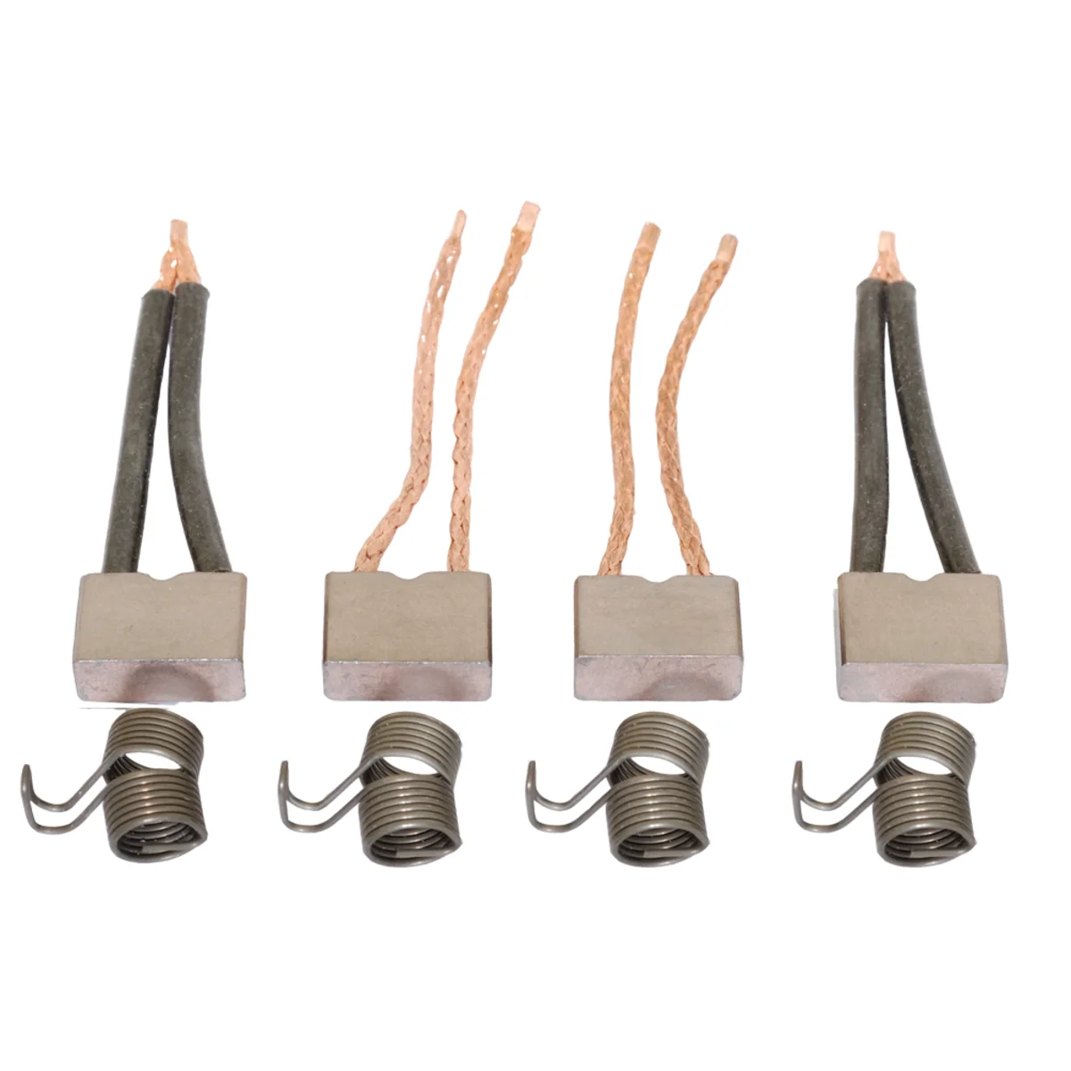 Carbon brush set + Spring, 10x25x17mm