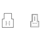 Contact adapter Toy>Nissan/Mazda