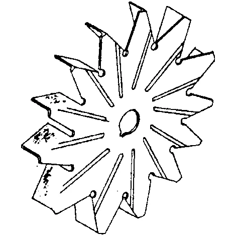 Fan blade 15x137, Marelli