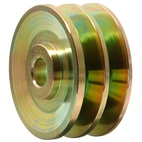 Pulley ND, 2 tracks 81x17mm