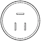 Plug connection, repair, contact, 3-pin, Alternator.