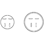 Plug-in connector 4-pin Alternator