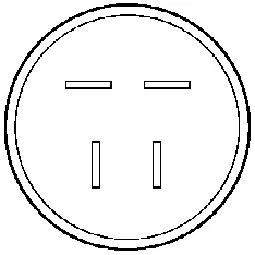 Repair plug regulator. 4 pins ND