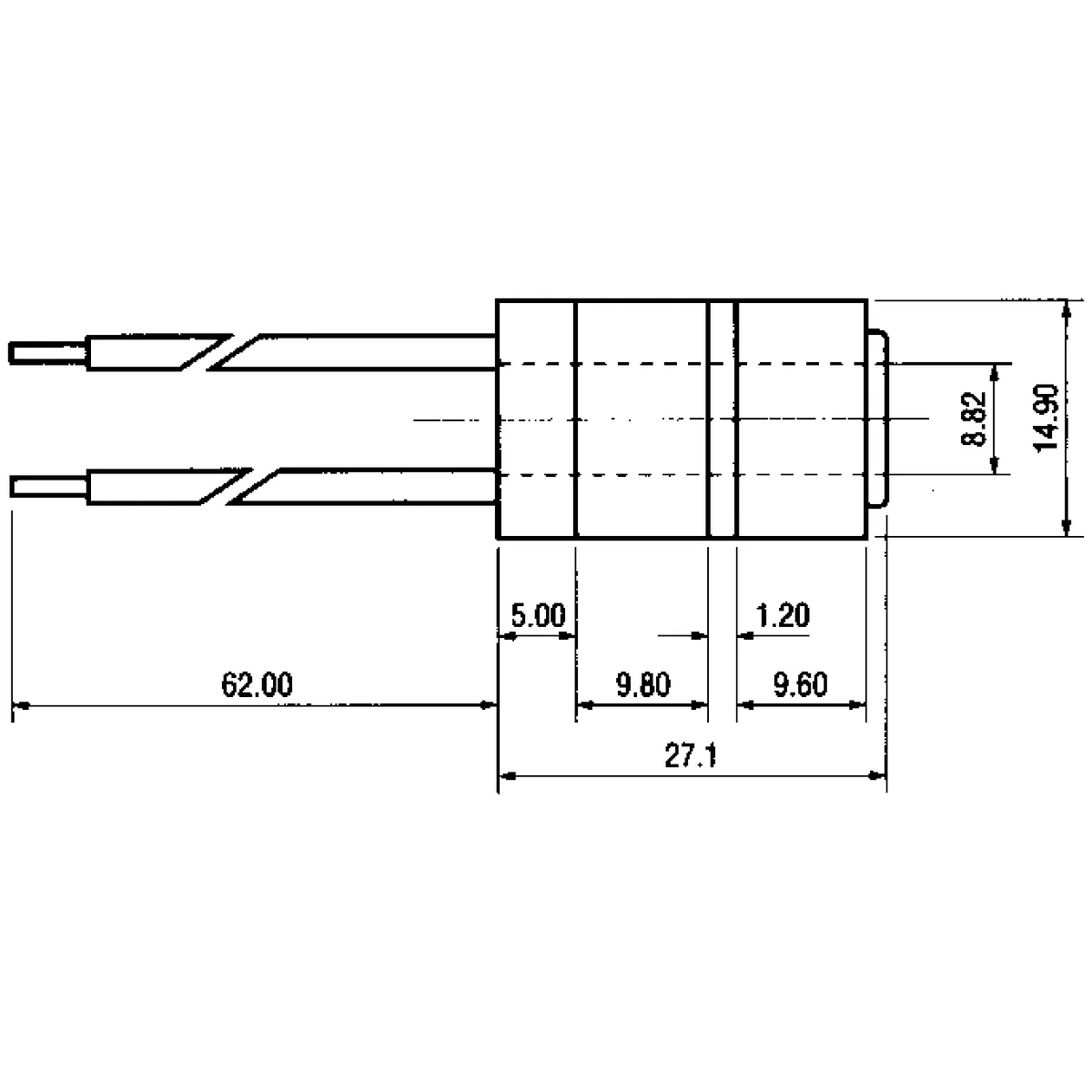 Slip ring PR 8.8x14.9mm I/F