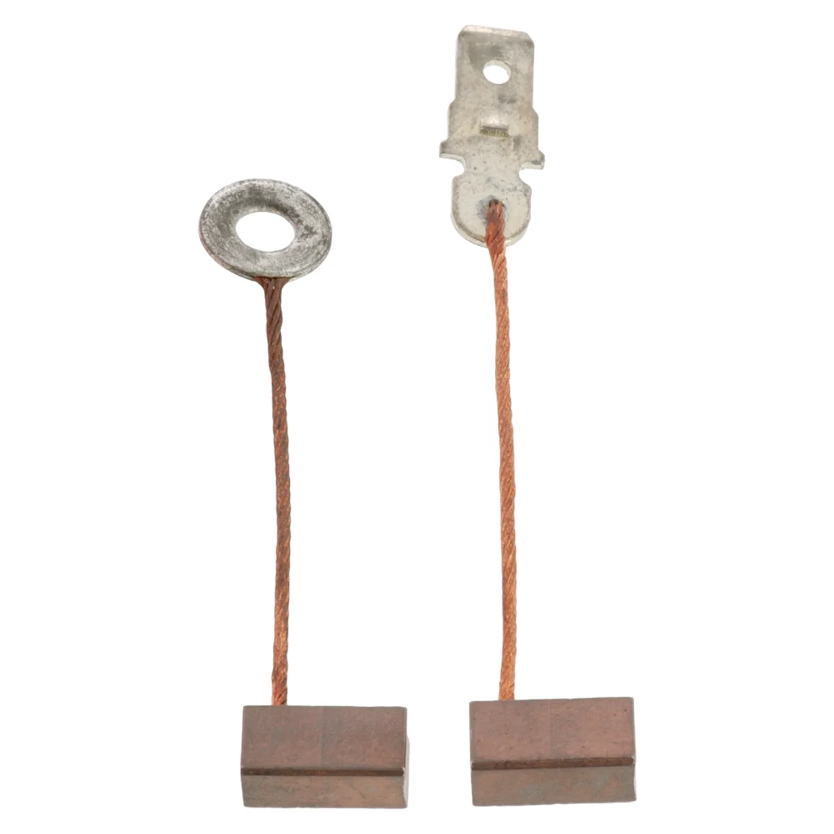 Carbon brush set, 6.3x6.3x12.7, Alternator.