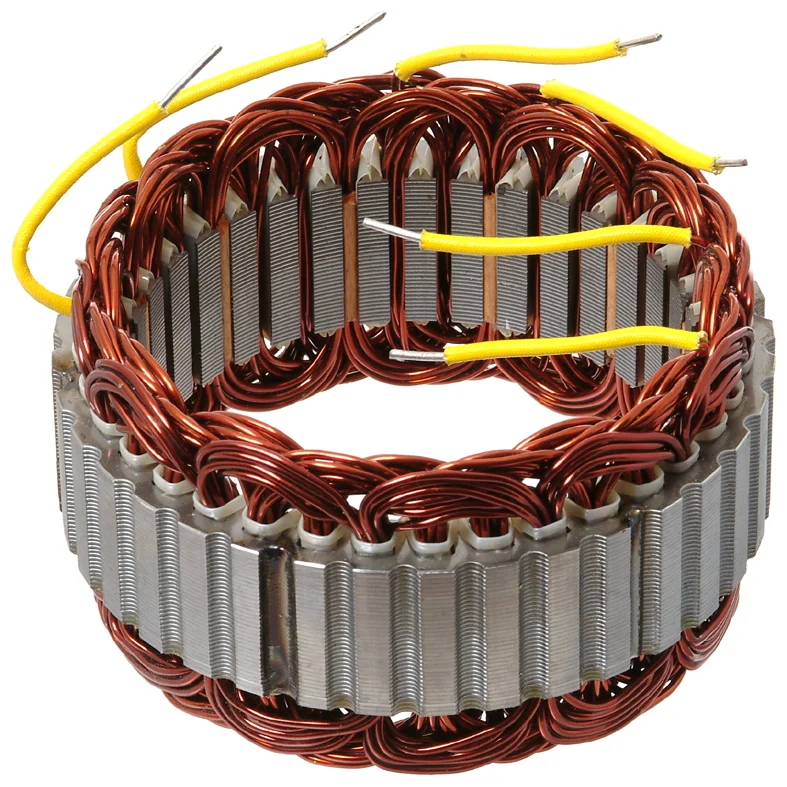 Stator 12V-55/65A, with end cover