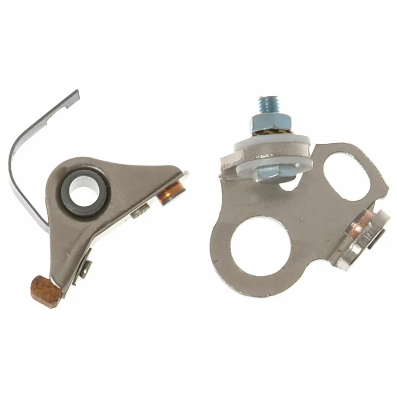 Contact breaker points