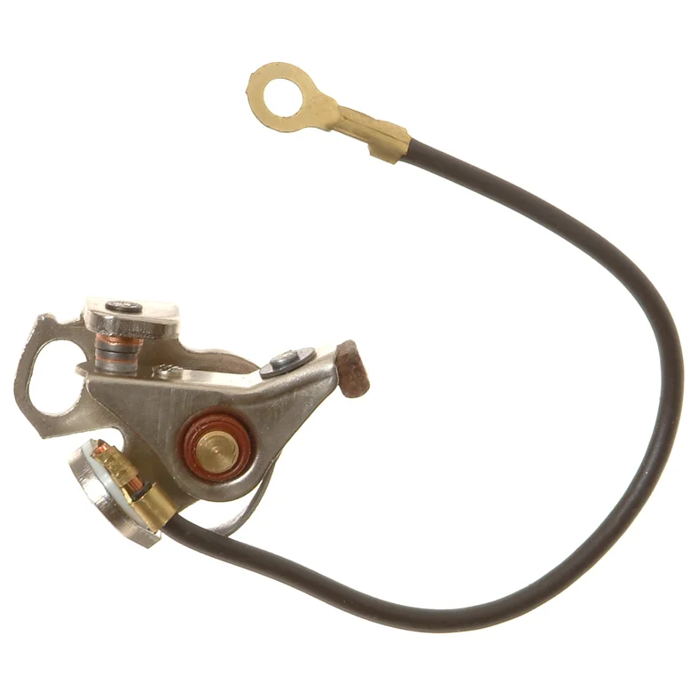 Contact breaker points,