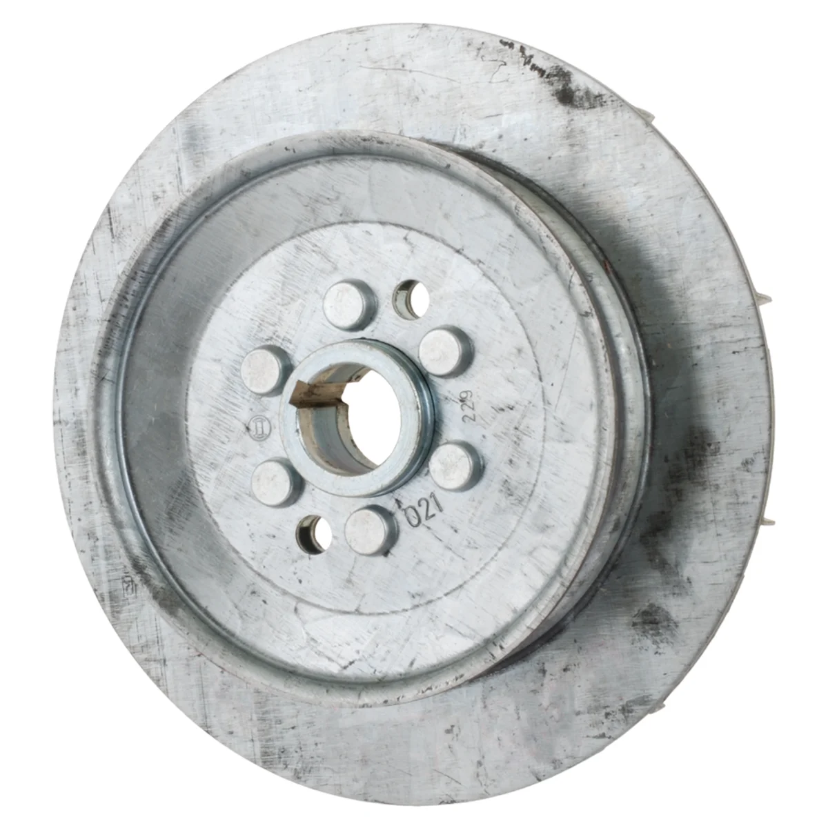 Pulley with fan
