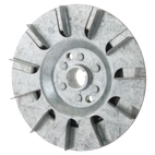 Pulley with fan