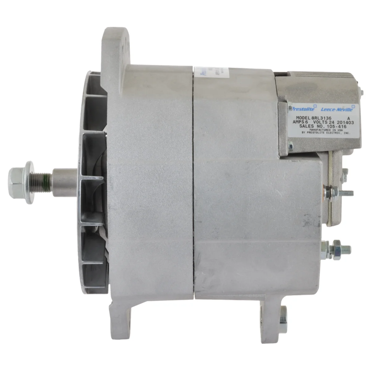 Prestolite Alternator 24V-175A, Original