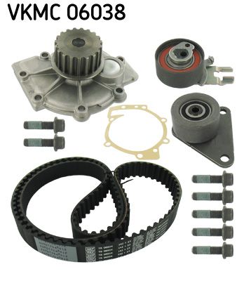 Timing belt set with water pump SKF