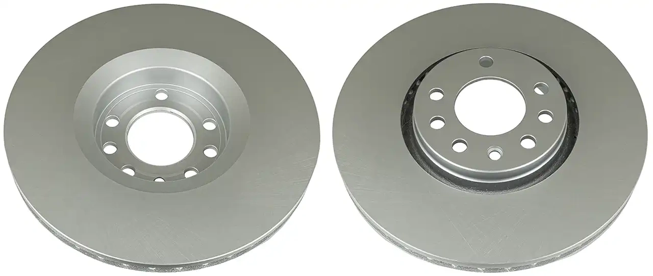 Brake disc Front axle (17"), set of 2