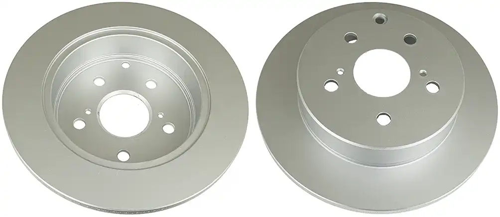 Brake disc Rear axle, set 2 pieces