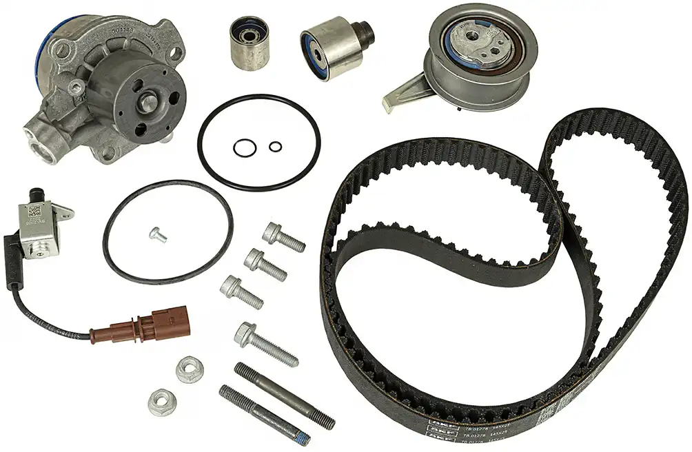 Timing belt set with water pump SKF