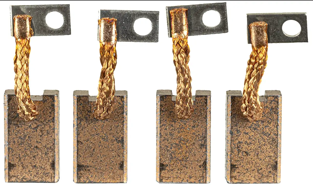 Carbon brush set